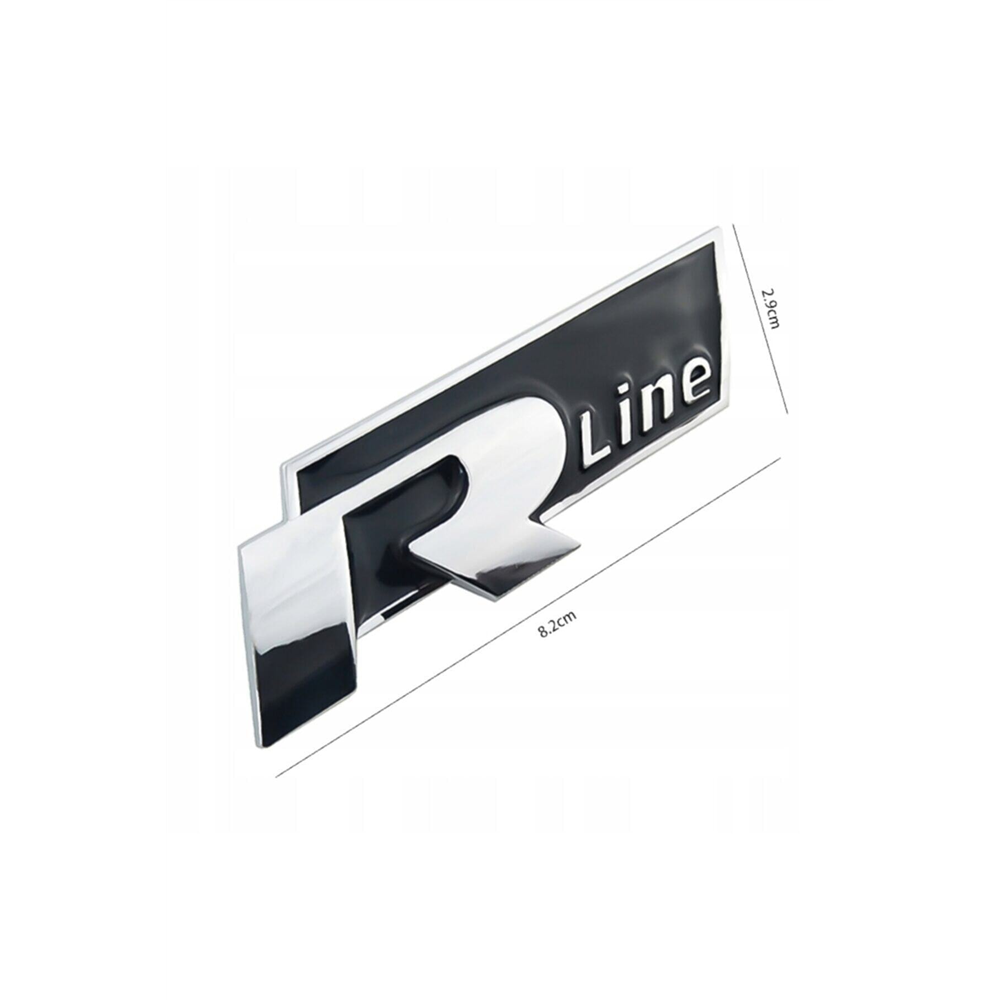 R-line Yapıştırmalı Logo-siyah / Yacı147