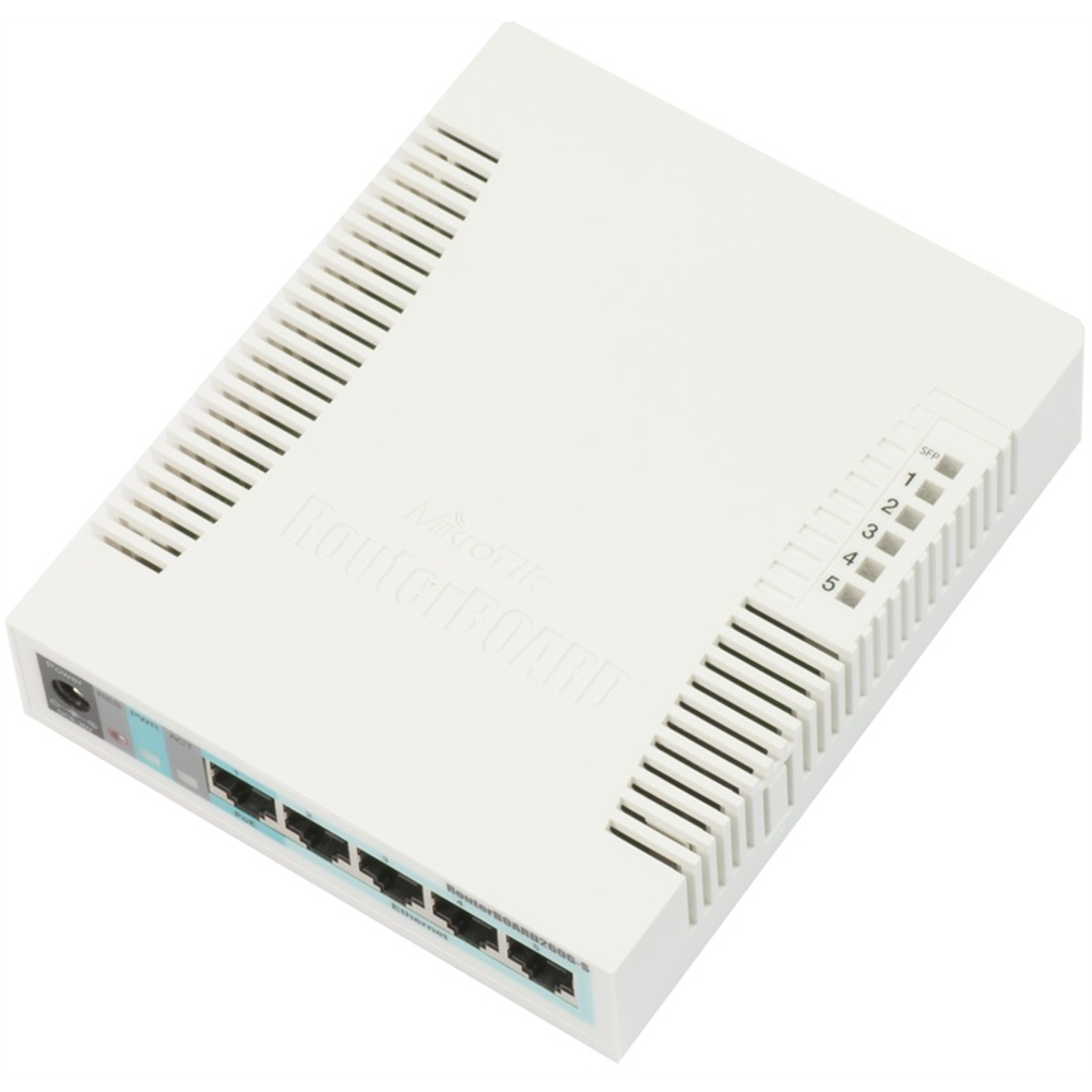 RB260GS  5 Port Gigabit Switch  / 1 Port SFP ( Fiber Converter )
